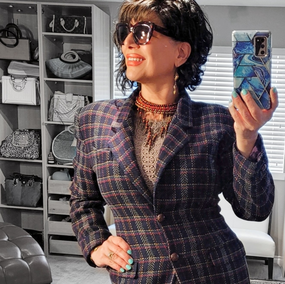 Vintage pure Vergin wool Jones New York Blazer